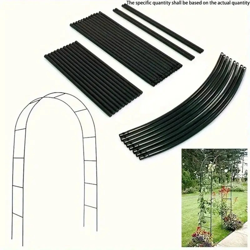Arche Métallique Noire Ajustable 25 Ans