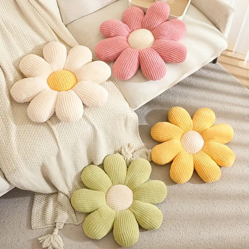 4 Coussin Fleur 8 Pétales